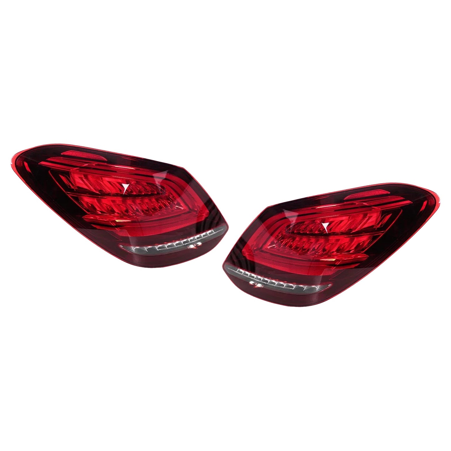 2019-2021 Mercedes Benz W205 Facelift C63 AMG Base Fanale posteriore a LED sinistro+destro, luce freno 059067103 2059067203