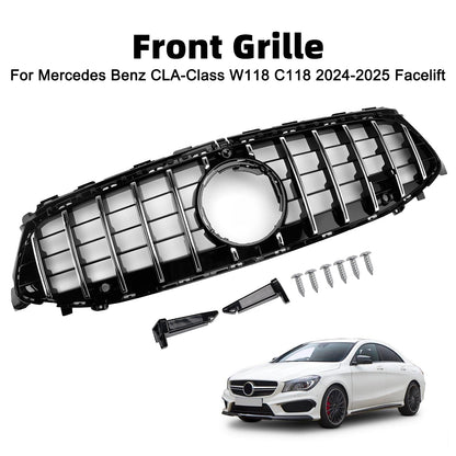 Per Mercedes Classe CLA W118 C118 2024-2025 Griglia paraurti anteriore
