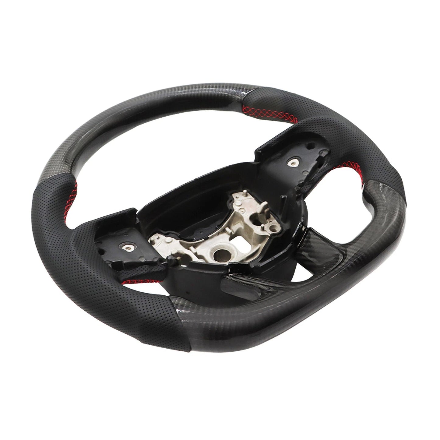Volante riscaldato in fibra di carbonio per Dodge Charger 2015-2023