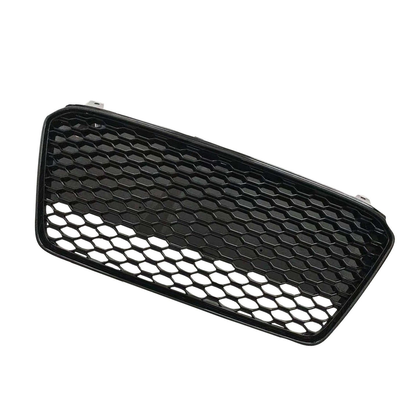 Griglia paraurti anteriore a nido d'ape nera lucida per Audi R8 2013