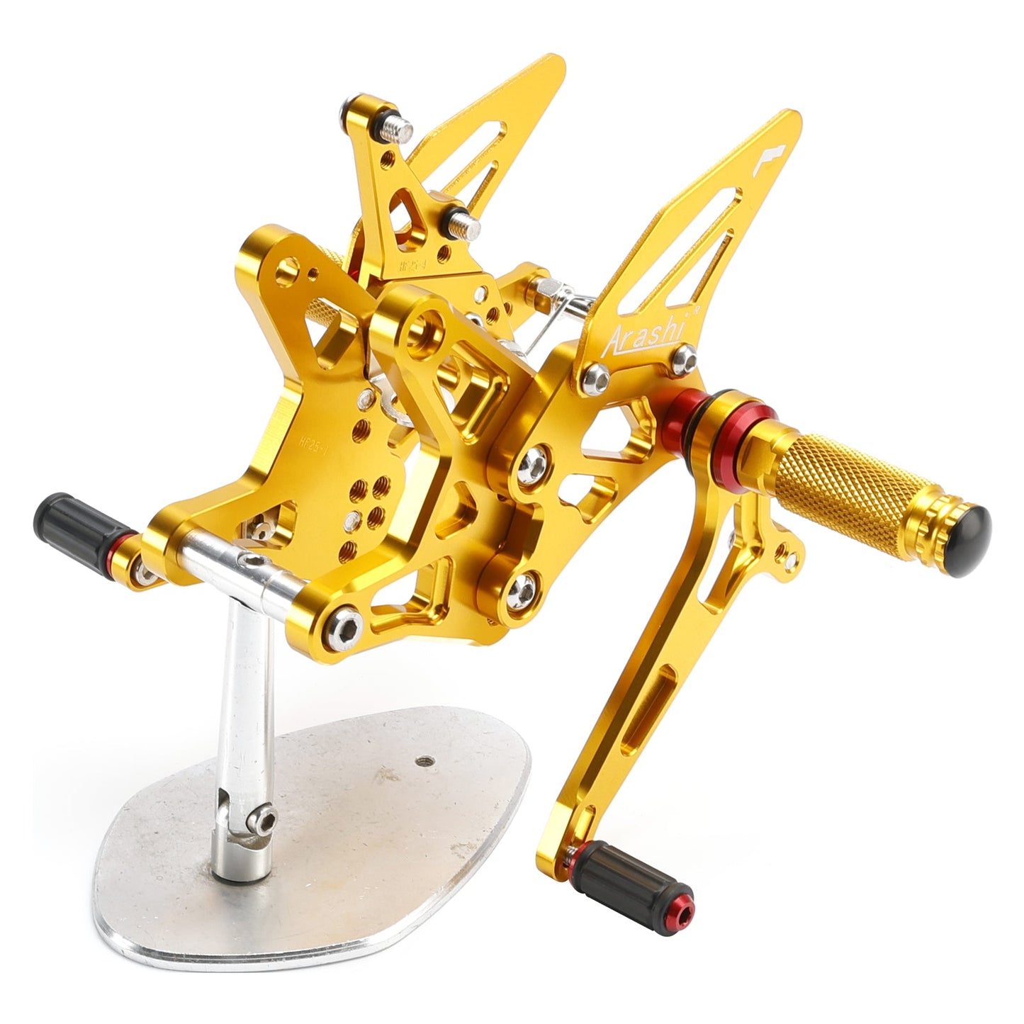 Pedane arretrate in alluminio CNC Kawasaki Ninja ZX6R ZX636 2024-2025