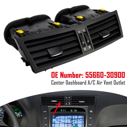Bocchetta aria condizionata centrale cruscotto Lexus GS350 GS450H 2006-2011 55660-30900