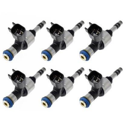 Iniettori di carburante FIJ0030 (6 pezzi) per Cadillac SRX 3.0L V6 2010-2011