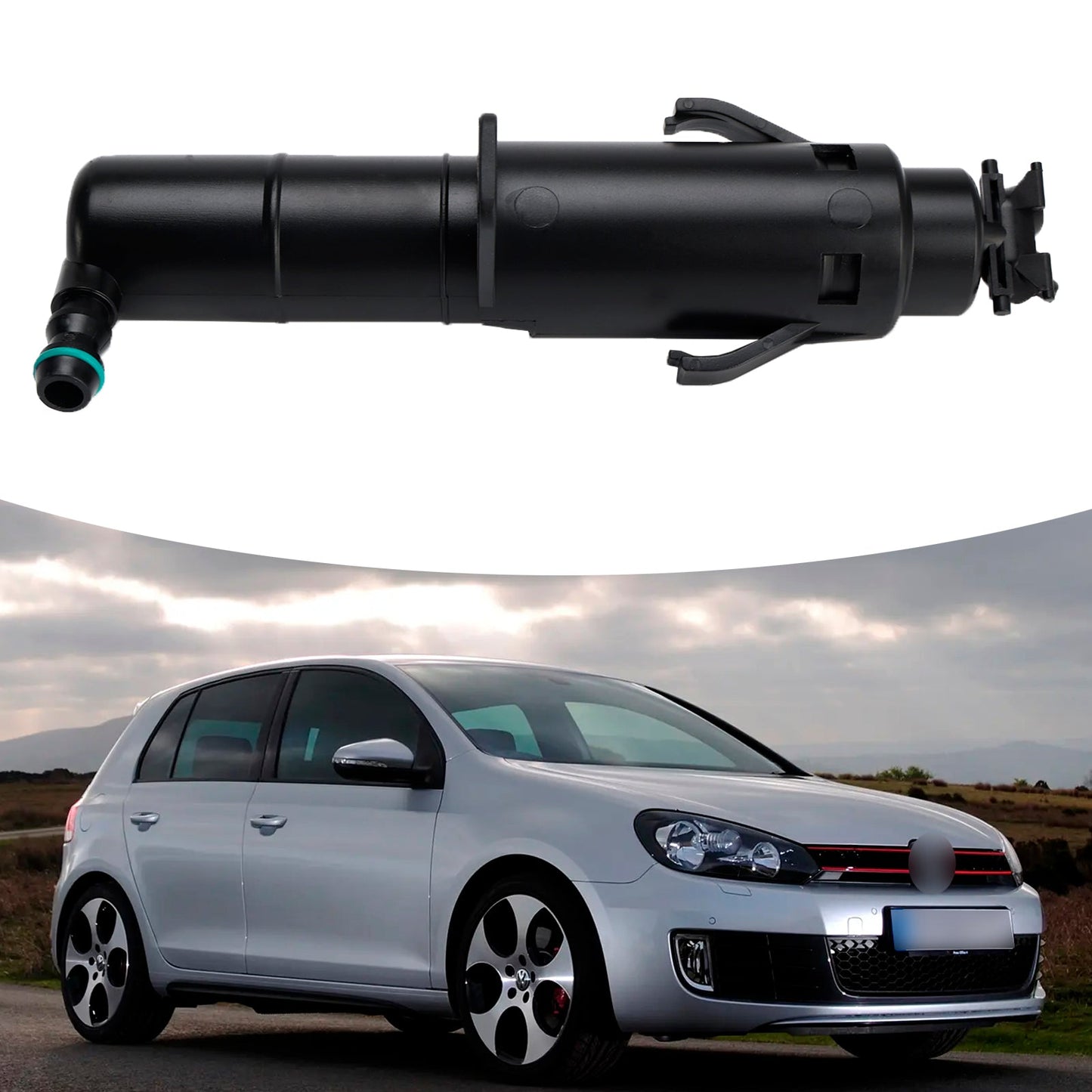 Ugello lavavetri fari anteriori 5K0955978A per VW Golf Jetta MK6