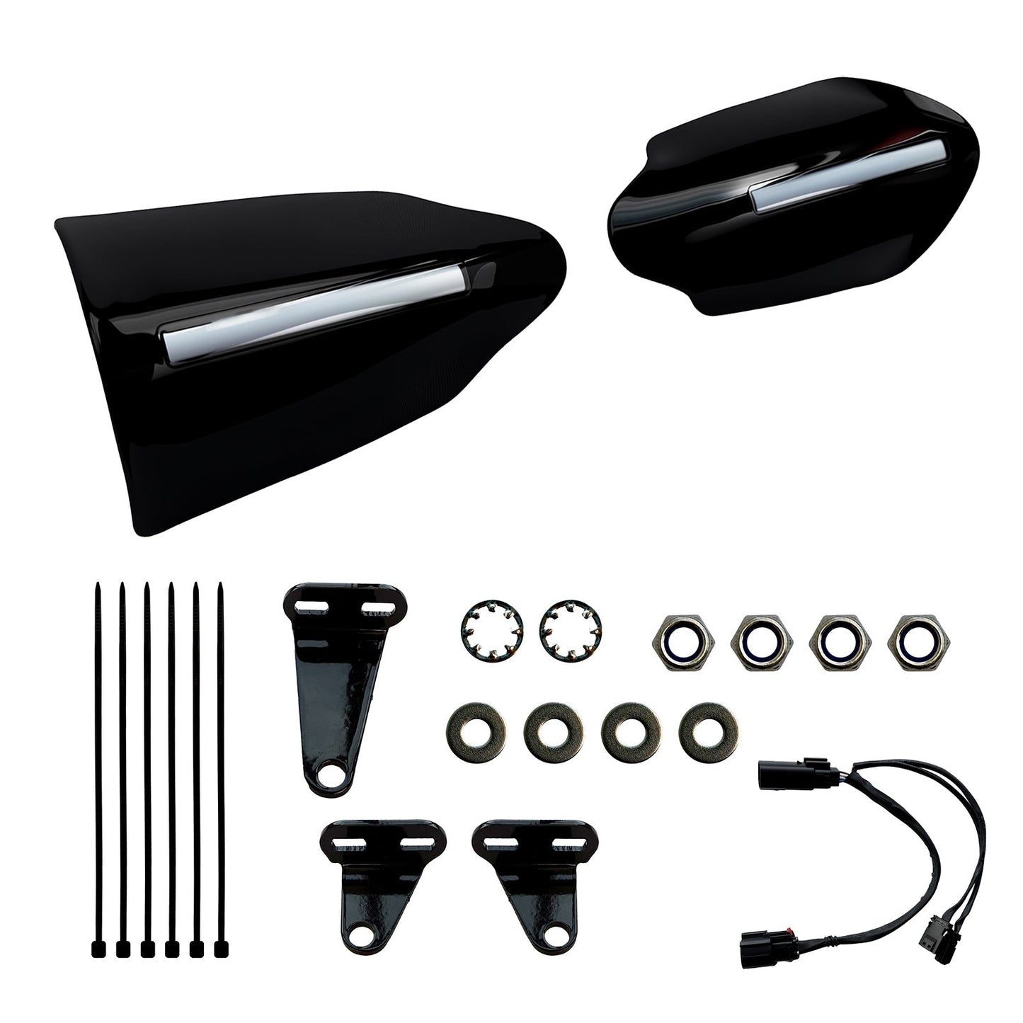 Paramani Street Glide / Street Glide Special 2024-2026 con indicatore di direzione