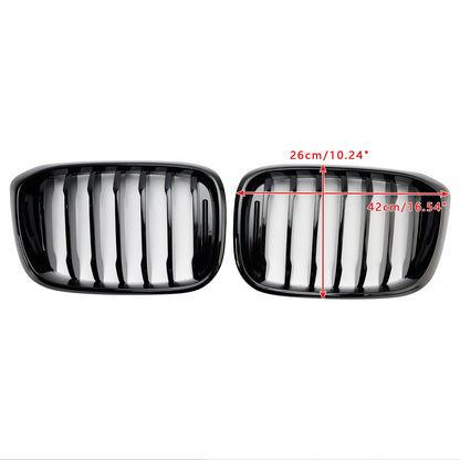 Griglia anteriore a rene nera lucida BMW X4 G02 X3 G01 G08 2018-2021 51138469959