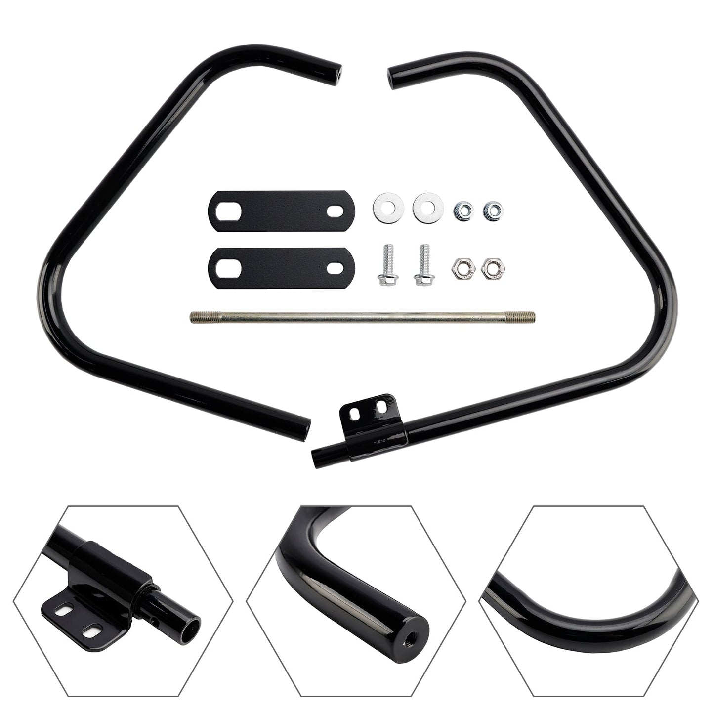 Barra di protezione motore paraurti nuova Royal Enfield Bullet 350