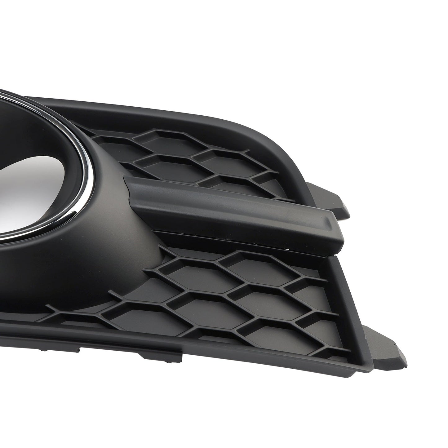 Cornice copri griglia fendinebbia paraurti anteriore nera Audi A7 S-Line S7 2012-2015