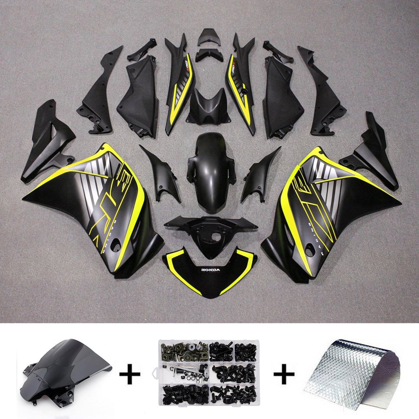 Kit di carene in plastica ABS stampate a iniezione per Honda CBR250R 2011-2015