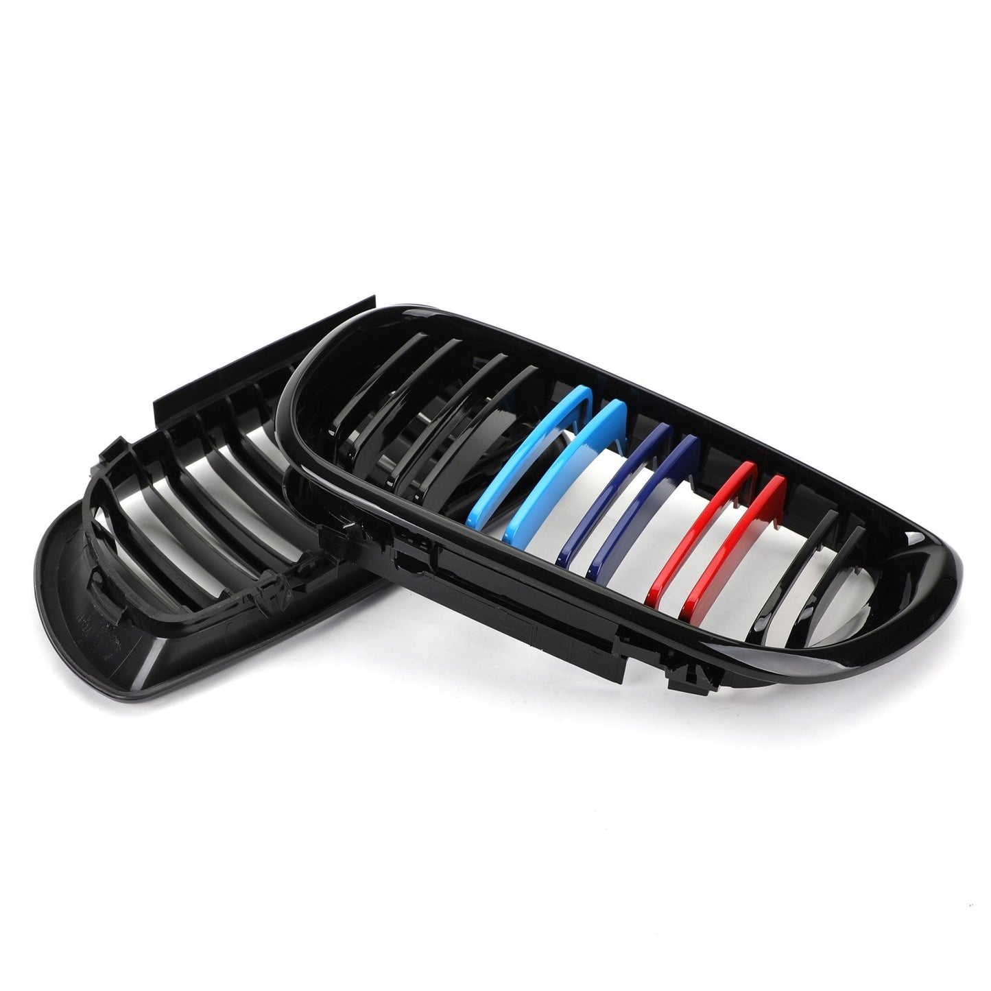 Griglia anteriore a doppio rene M-Color per BMW E46 Serie 3 2002-2005, 4 porte
