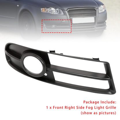 Griglia paraurti anteriore destro Audi A4 B7 S-Line S4 2005-2008, griglia fendinebbia