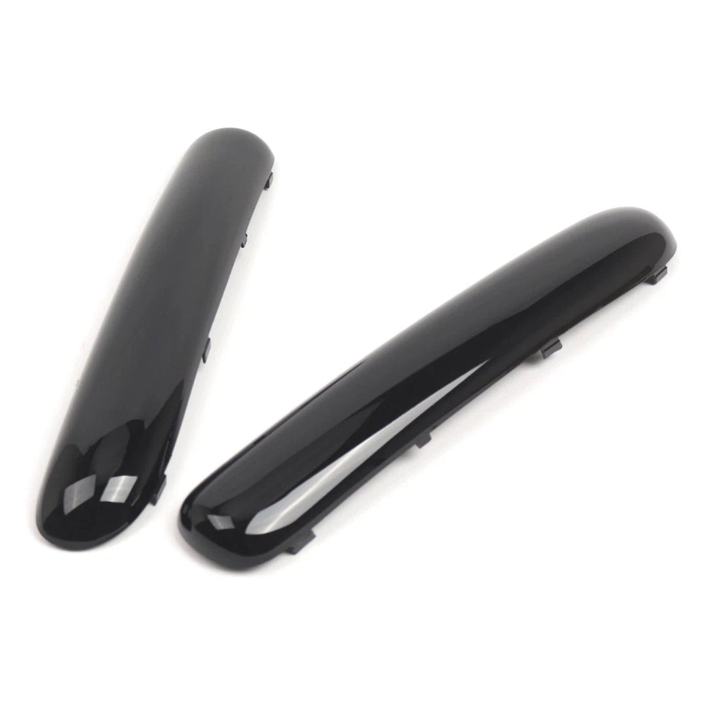 Set di modanature per paraurti anteriore Mini One Cooper R50/R52/R53 2001-2004, nero lucido