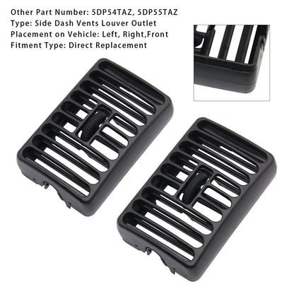 Prese d'aria laterali per Jeep Wrangler TJ 1997-2006, 2 pezzi, per conducente e passeggero