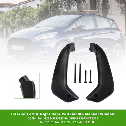 Maniglia interna per finestrino manuale della portiera sinistra e destra della Ford Fiesta 2011-2020