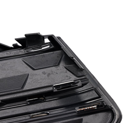 Griglia fendinebbia paraurti anteriore Audi A6 C8PA S-Line S6 2023+, finitura nera cromata