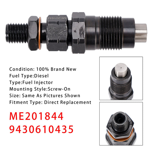 1 pz iniettore carburante per Mitsubishi Delica Pajero 4M40 4M40T 2.8L ME201844