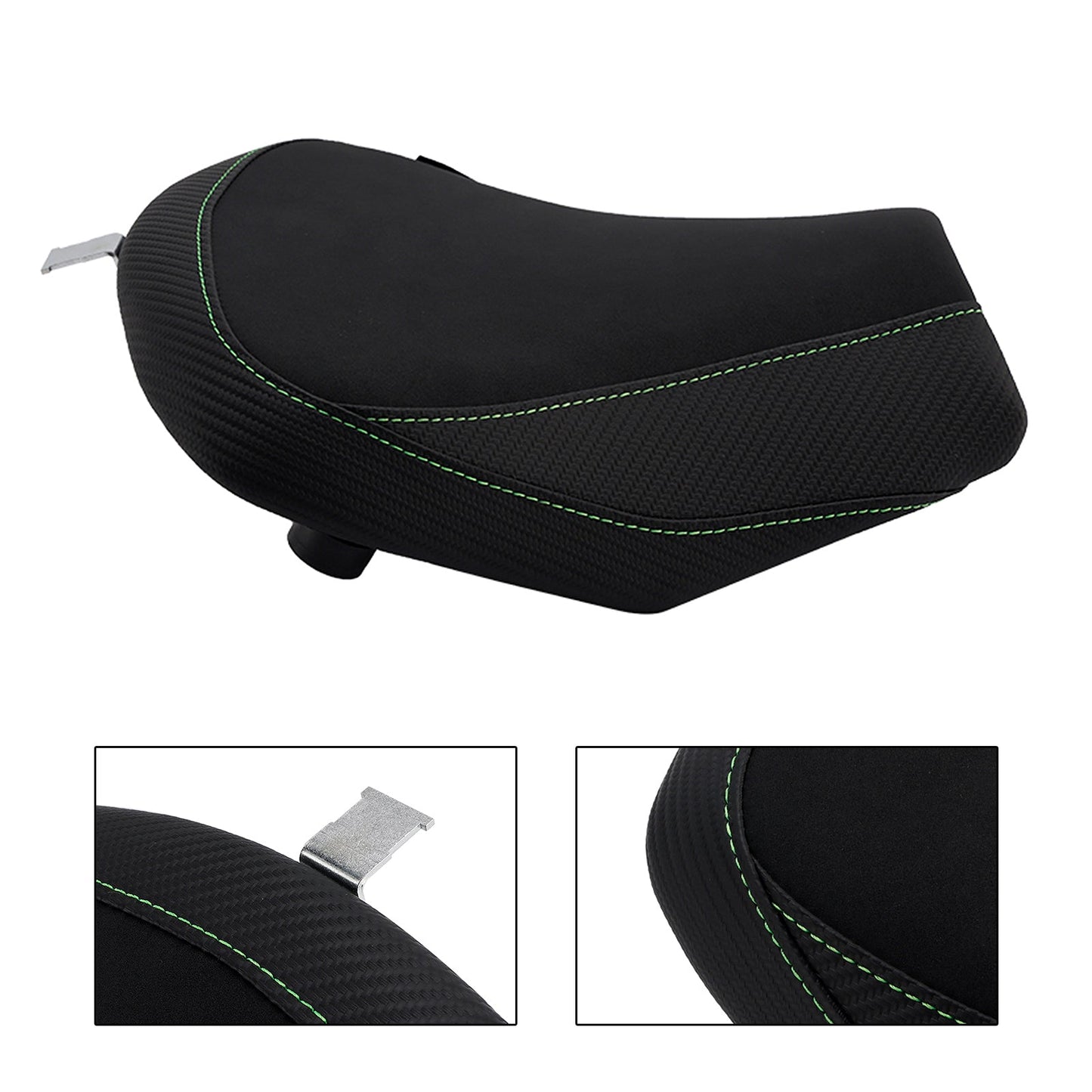 Sella passeggero anteriore Kawasaki Ninja 650 Z650 2017-2025, bianca