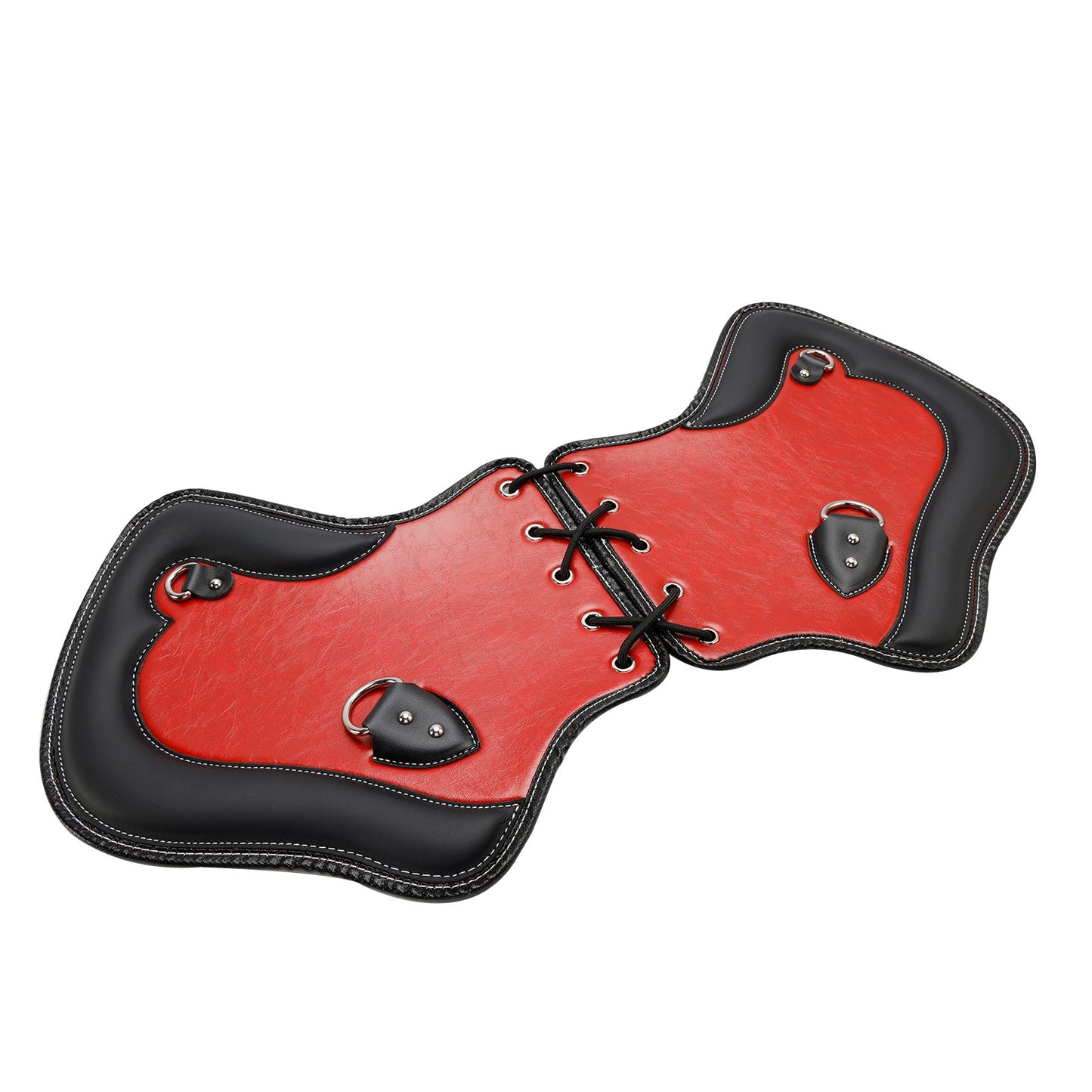 Coppia di protezioni per sella con scudo termico CNC per moto Touring, Softail, Dyna o Sportster dal 1985 al 2017, colore nero e marrone.