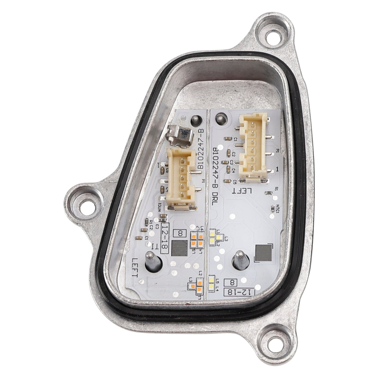 Modulo LED DRL per fari anteriori sinistro e destro 2 pezzi con dissipatore di calore 6F0941475/76 per SEAT