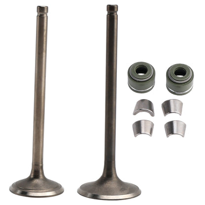 KIT VALVOLE DI ASPIRAZIONE E SCARICO PER MOTO DA CROSS CG200 GS200 POCKET MIKE ATV QUAD