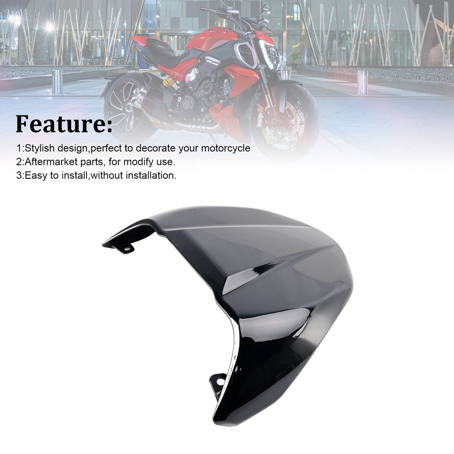 Copertura sella posteriore per Ducati Diavel V4 2023-2024
