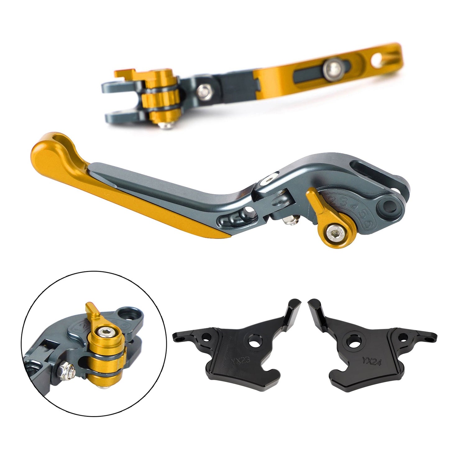 Leva freno frizione regolabile adatta per YAMAHA XMAX 300 2023-2025