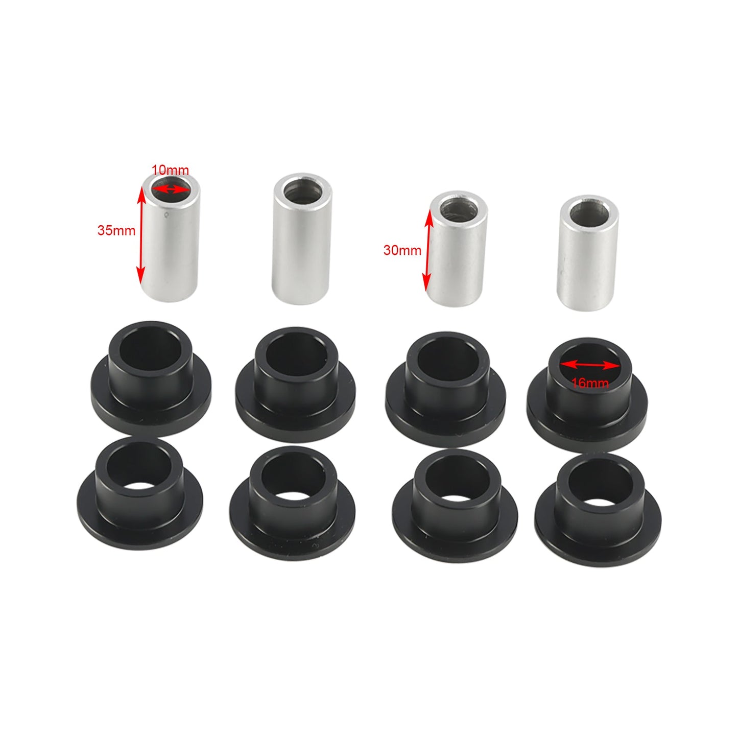 7042078 7042333 boccole dell'ammortizzatore per il guardia forestale 1000 900 800 700 570 di Polaris