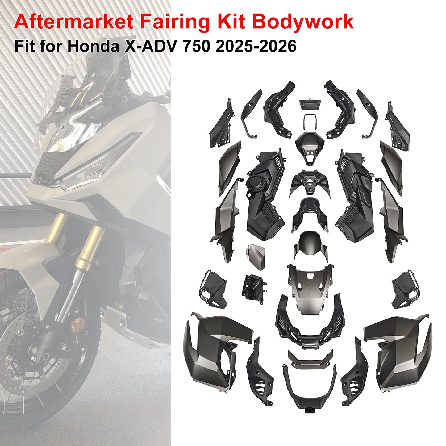 Kit di carene stampate a iniezione per Honda X-ADV 750 2025-2026