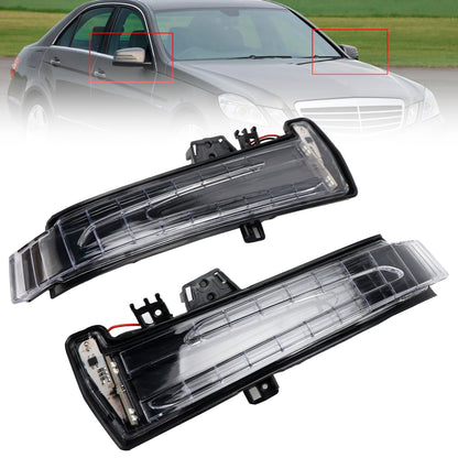 2 pezzi di indicatori di direzione a LED per specchietto retrovisore per Mercedes W176 W246 W204