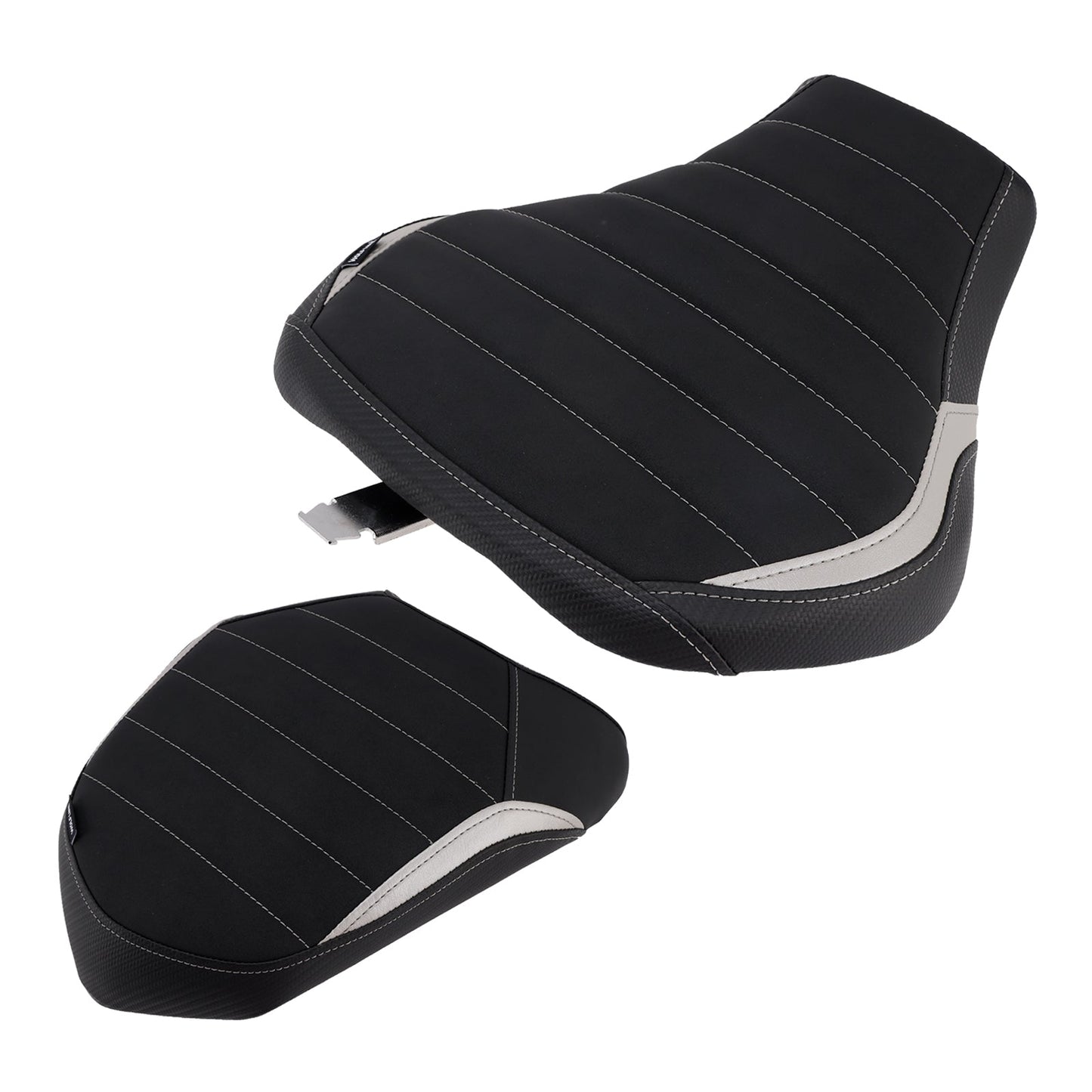 Kit di sedili posteriori grigio per conducente e passeggero per Kawasaki Ninja H2 Sx 2022-2025