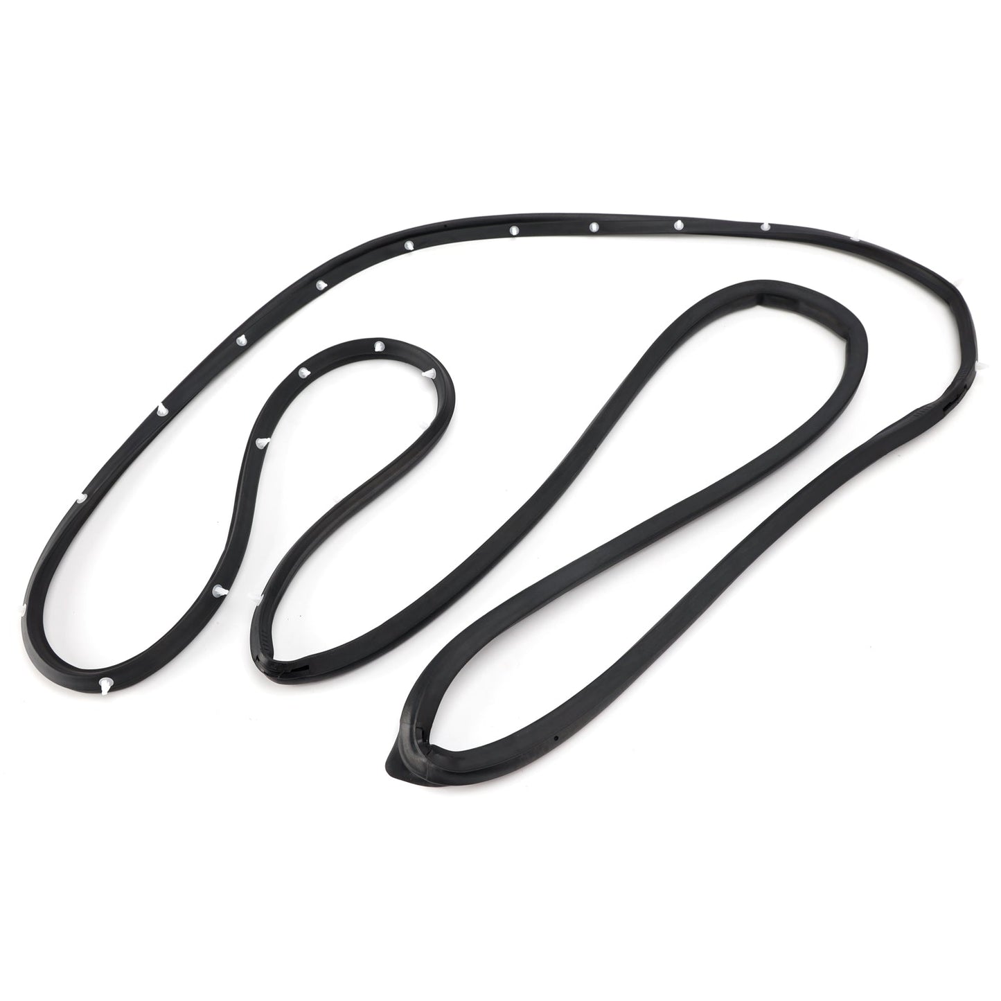 2 guarnizioni per portiera anteriore sinistra + destra per Toyota Land Cruiser Serie 70 67861-60020