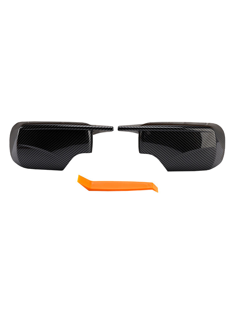 2 pezzi Copri specchietti laterali per auto stile M per BMW E46 Berlina E39 4DR 1998-2005