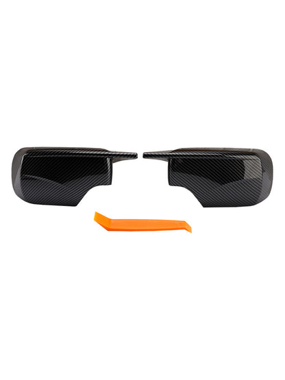 2 pezzi Copri specchietti laterali per auto stile M per BMW E46 Berlina E39 4DR 1998-2005