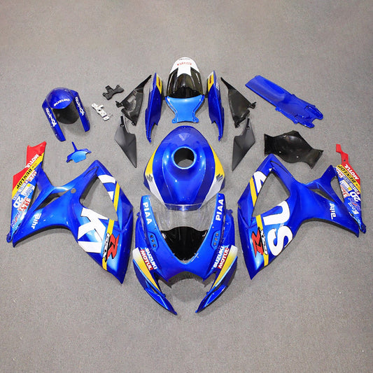Kit carenatura iniezione plastica ABS per Suzuki GSXR 600/750 2006-2007 K6