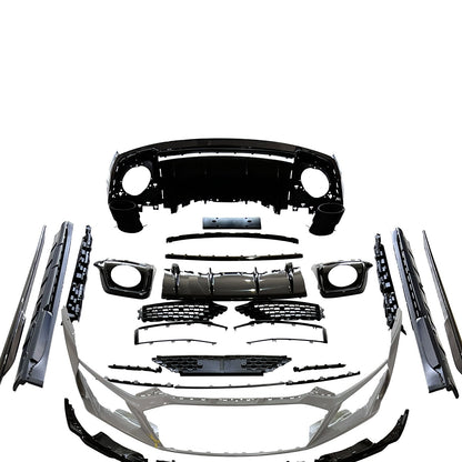 Kit carrozzeria paraurti in fibra di carbonio per Audi R8 4S 2016-2020, compatibile con modelli dal 2021 al 2024.