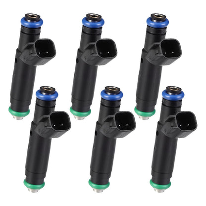 6 pezzi iniettori carburante per Ford Mustang Windstar 3.8L 3.9L V6 99-04 XF2E-C4B