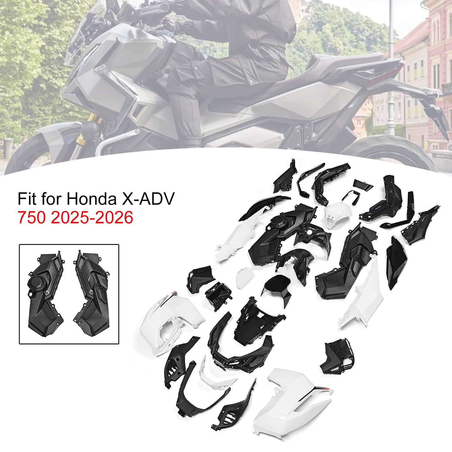 Kit di carene stampate a iniezione per Honda X-ADV 750 2025-2026