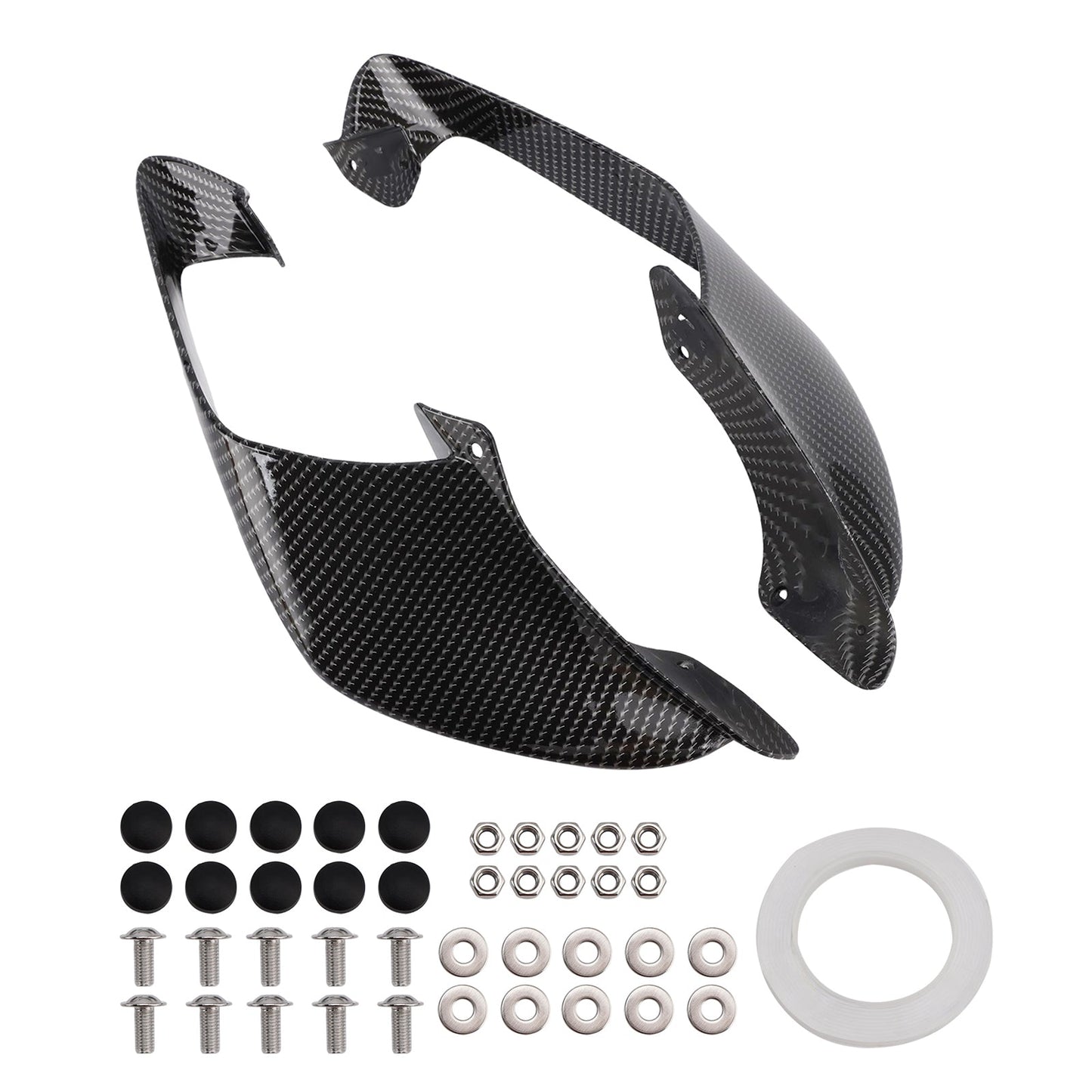 Alette laterali anteriori per Yamaha YZF R1 R1M 2021-2024, spoiler e carenatura