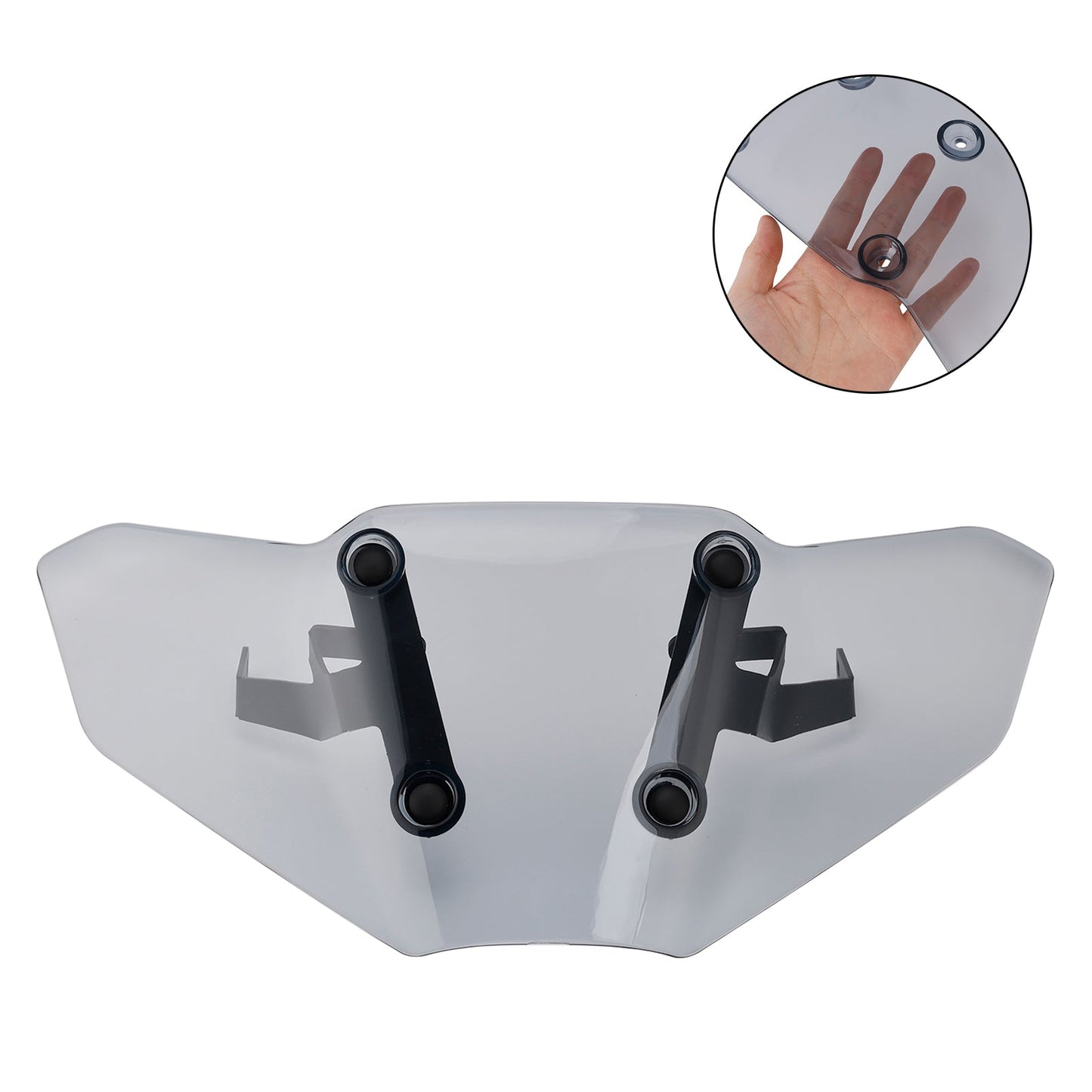 Cupolino parabrezza per moto compatibile con Yamaha MT-07 2025-2026