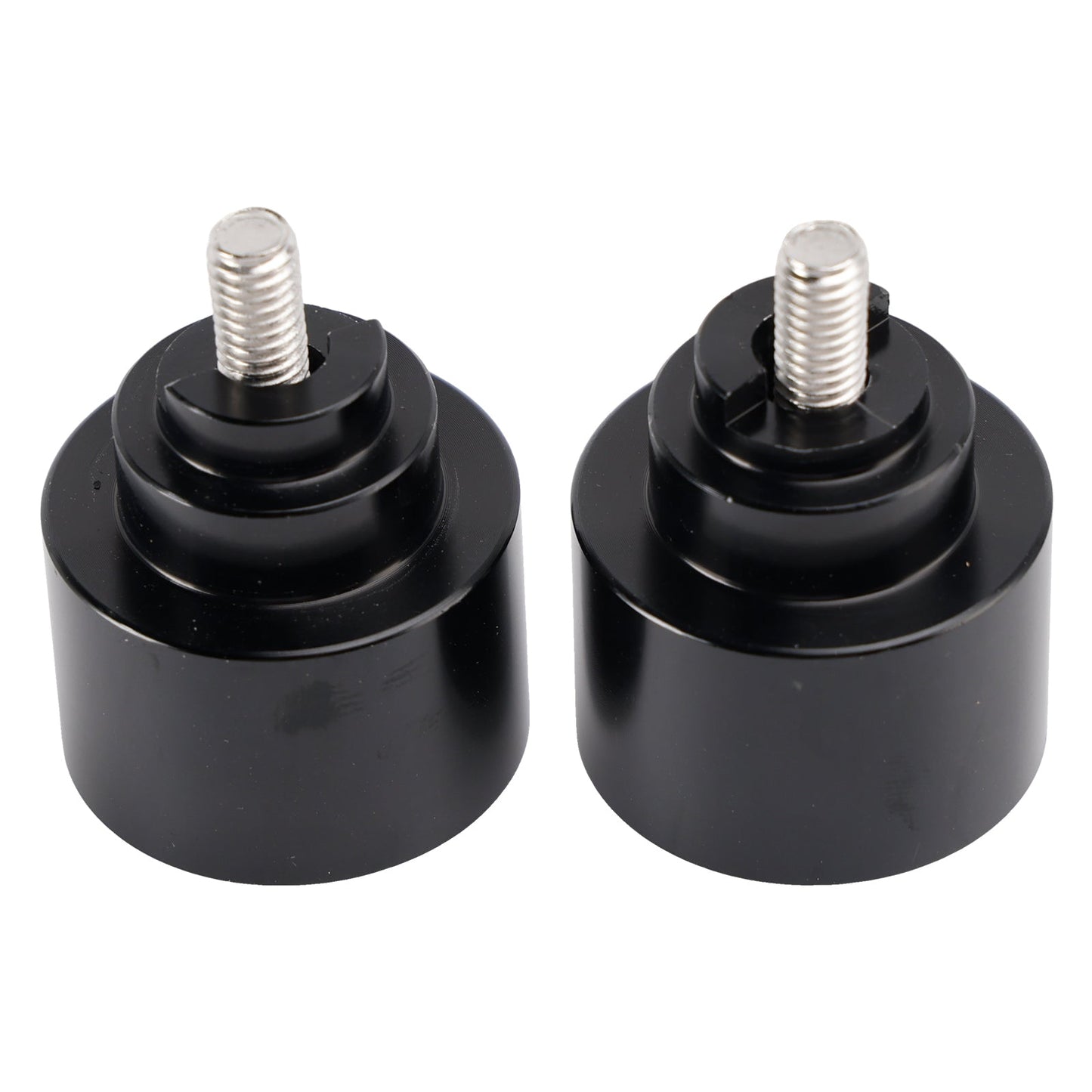 Set di contrappesi in alluminio nero per manubrio Honda CBR600 CBR900 VFR800 CTX700