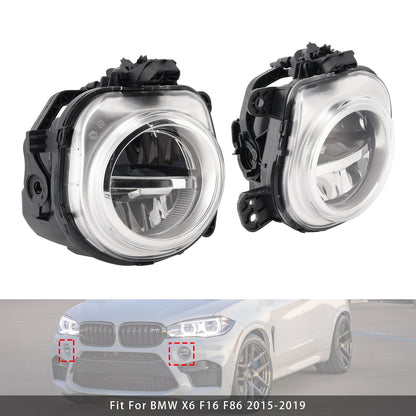 Coppia di fendinebbia anteriori a LED per BMW X3 F25 X4 F26 X5 F15 X6 F16 63177317252