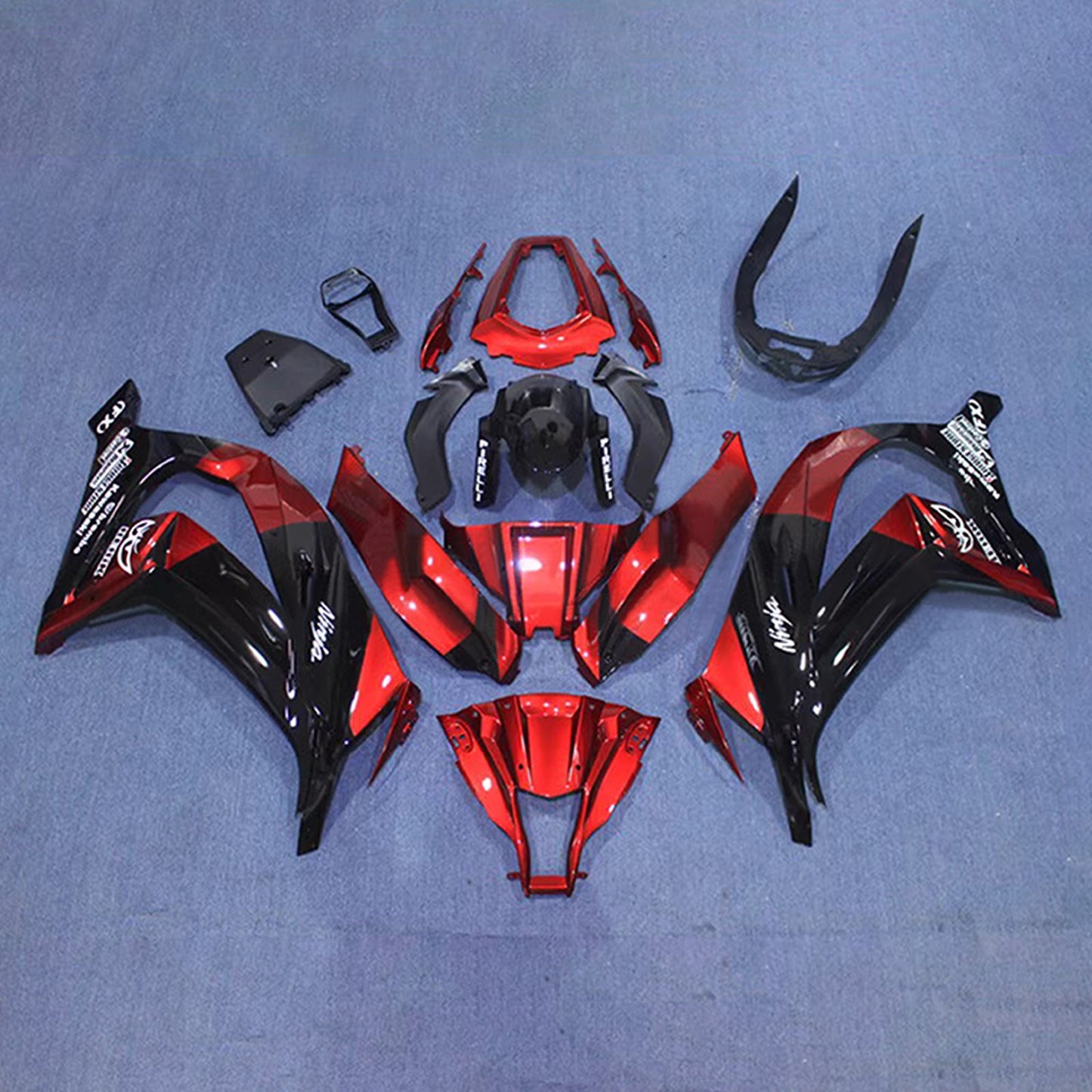 Kit carenatura iniezione in plastica ABS adatto per Kawasaki ZX10R 2011-2015