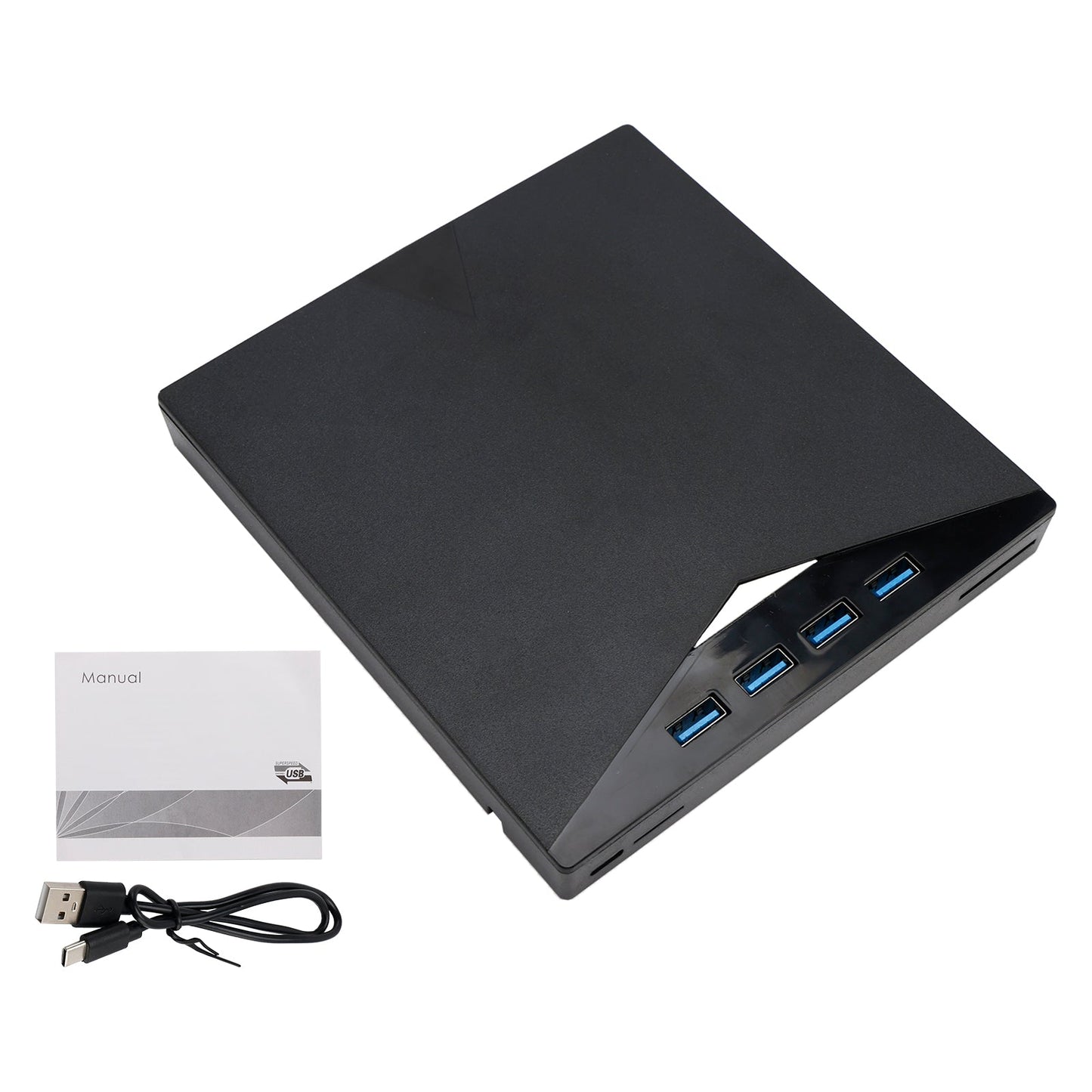 Masterizzatore BD 7 in 1 esterno USB 3.0, lettore DVD, CD, registratore 3D, lettore di film.