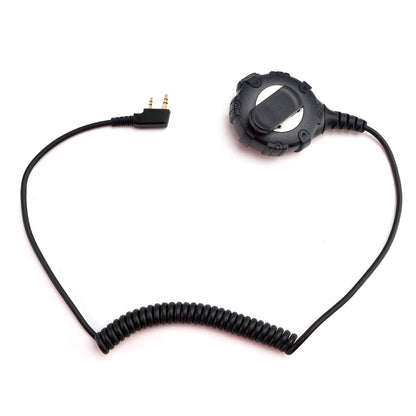 Altoparlante microfonico rotondo K-SM28 per TK-208 TH-D7 RPU416A KG-UVD1 TG-K4AT PX-777