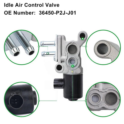 Valvola di controllo dell'aria al minimo 36450-P2J-J01 per Honda Civic Type R VTI Integra 96-00