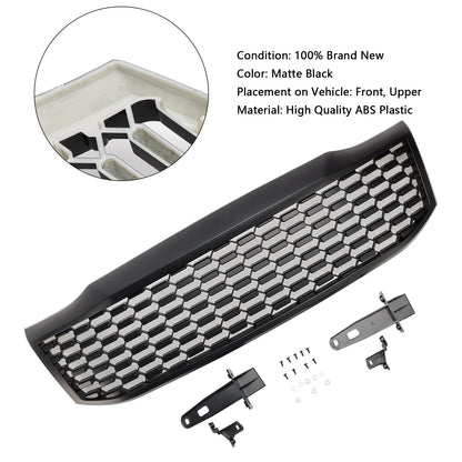 Griglia paraurti anteriore nera opaca Toyota Hilux Vigo MK7 2012-2014