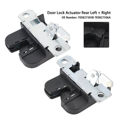 2X Attuatore serratura porta posteriore 7E0827505B 7E0827506A Adatto per VW Transporter T5 T6
