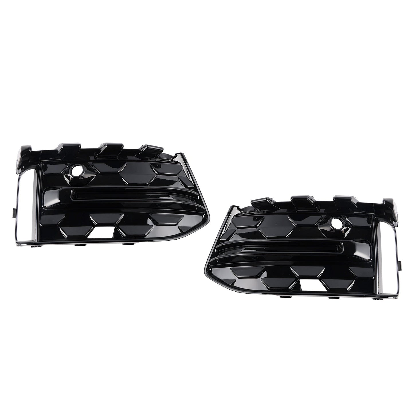 Griglia fendinebbia paraurti anteriore Audi A6 C8PA S-Line S6 2023+ nera (2 pezzi)