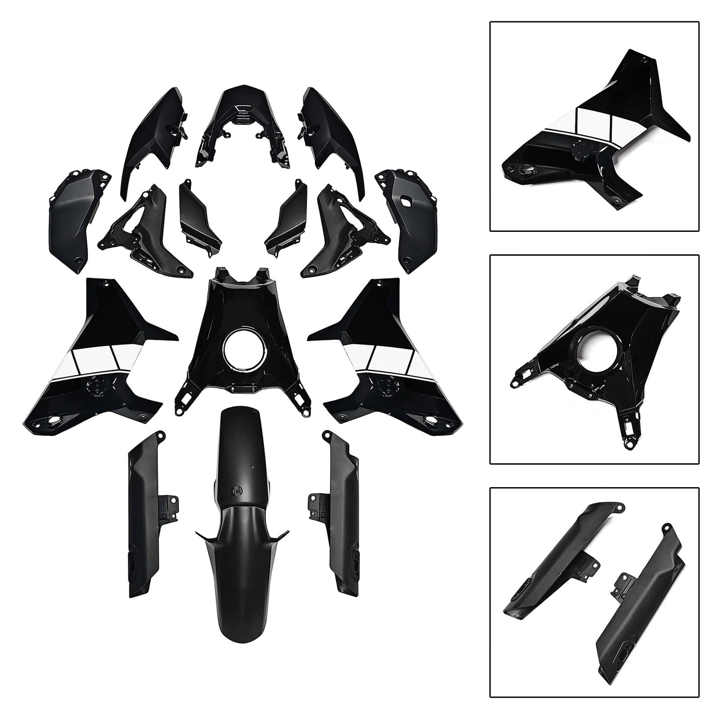 Kit di carene stampate a iniezione per Yamaha Tenere 700 T700S 2025-2026