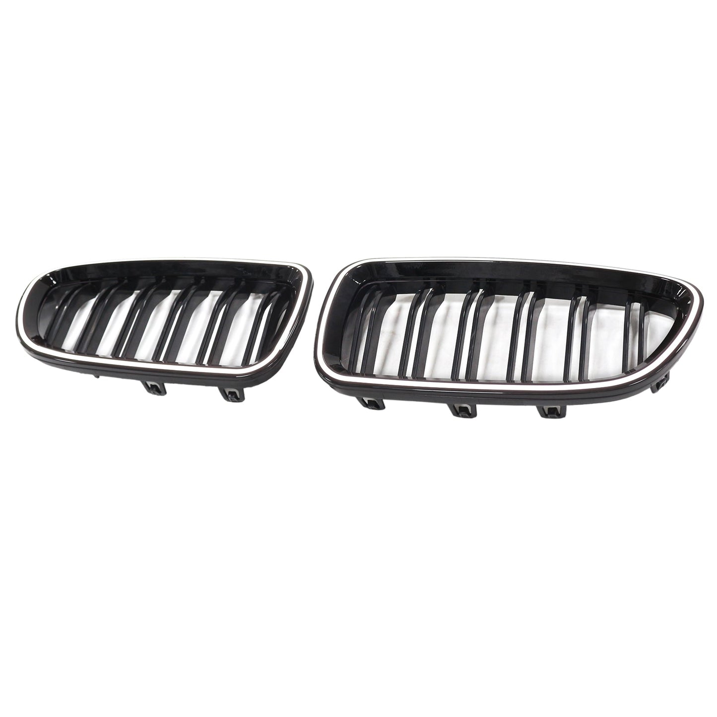 11.2009-02.2017 BMW Serie 5 F11 Touring Rene Paraurti Griglia Griglia Nero Lucido 51137203649 51137203203